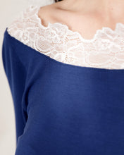 Load image into Gallery viewer, Navy Soft Nightdress