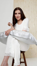Load image into Gallery viewer, Off White Soft short-sleeve PJ set