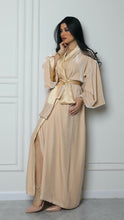 تحميل الصورة في عارض الصور، Nude Velvet Kimono Robe