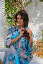 Load image into Gallery viewer, Blue Zipper Robe