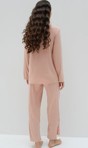 Dahlia Pajama set in Dusty Pink