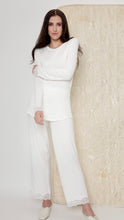 Load image into Gallery viewer, Off White Soft Long-sleeve PJ set
