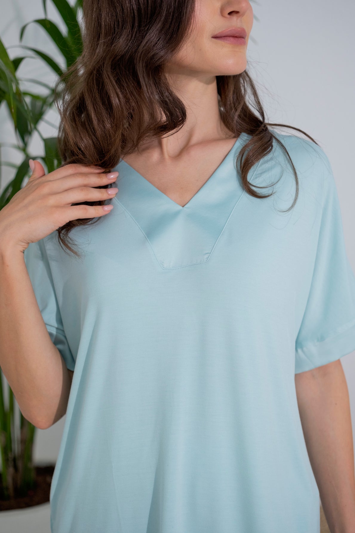 Breeze Pajama set in Sky