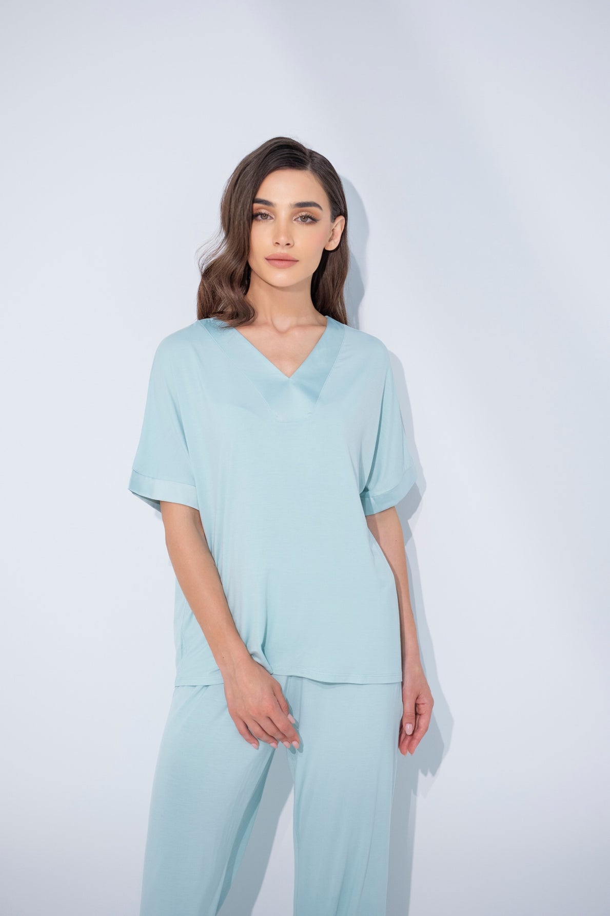 Breeze Pajama set in Sky