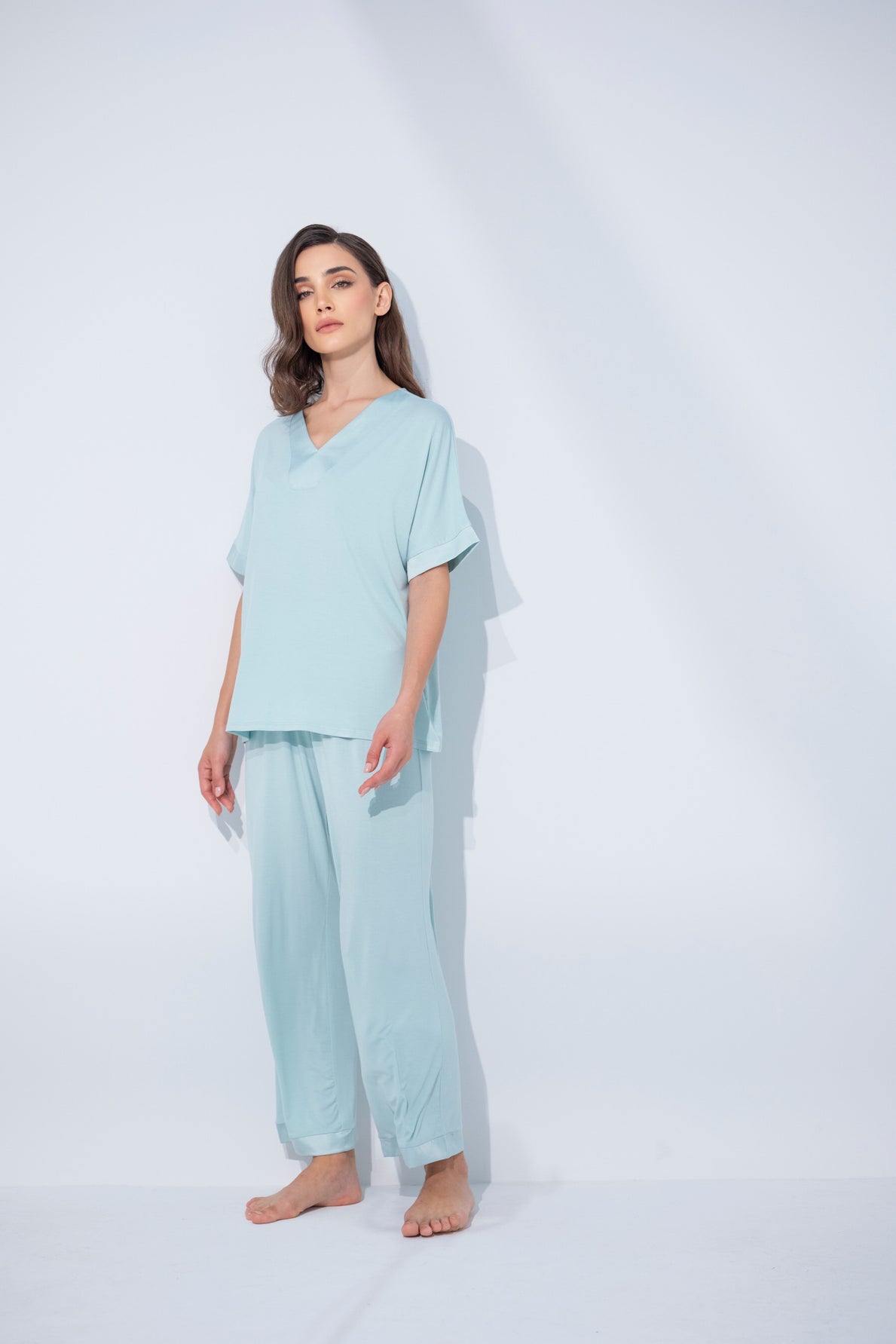 Breeze Pajama set in Sky