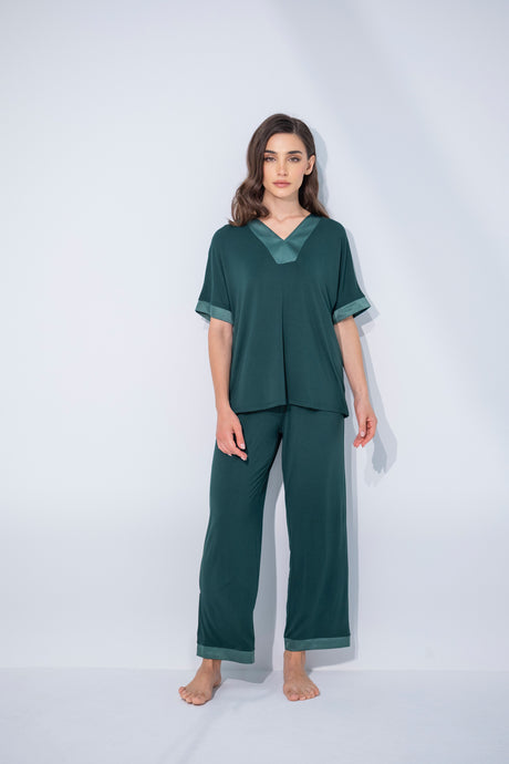 Breeze Pajama set in Forest