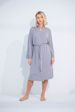 Load image into Gallery viewer, Soft Kimono Robe Gray